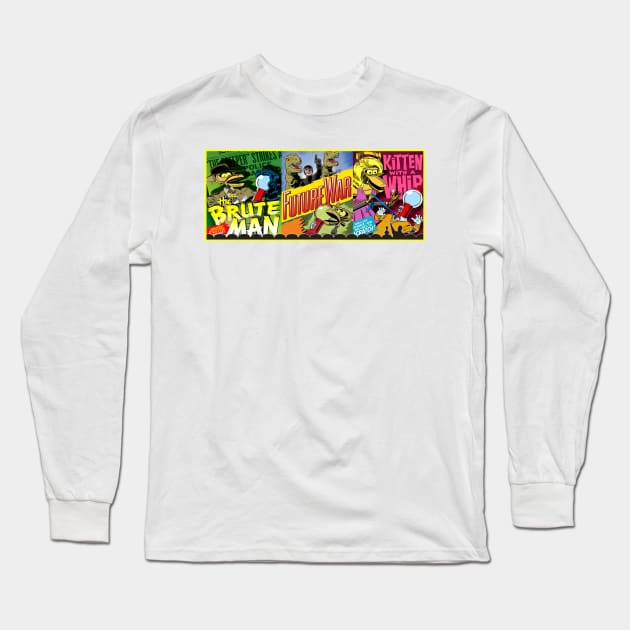 Mystery Science 3-Episode Banner - Series 6 Long Sleeve T-Shirt by Starbase79